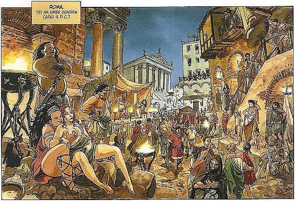 Os bordéis da Roma Antiga